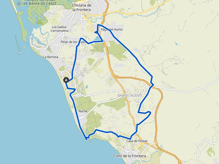 STB Prolog über Veinte Niños & Leuchtturm RennradTour Komoot